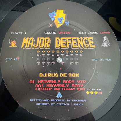 DJ Rus De Tox : Heavenly Body (VIP) / Heavenly Body (Scooby And Shaggy Mix)  (12")