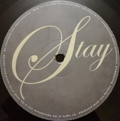 T&F vs. Moltosugo vs. Rondò Veneziano Feat. Ce Ce Rogers : Stay (12")