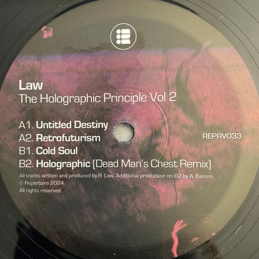 Law* : The Holographic Principle Vol 2 (12")