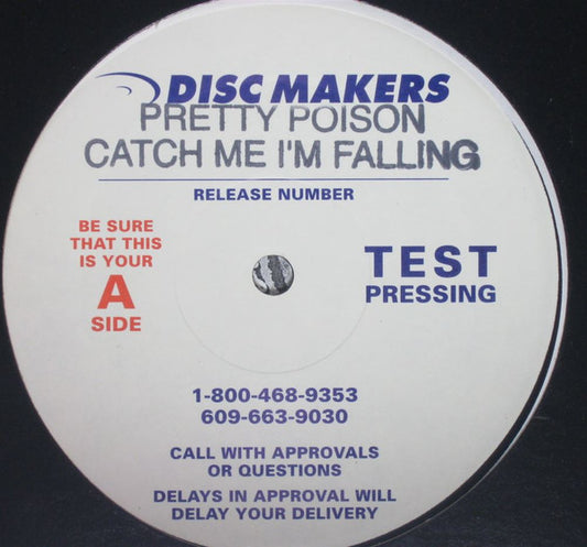 Pretty Poison : Catch Me I'm Falling '98 (12", TP)