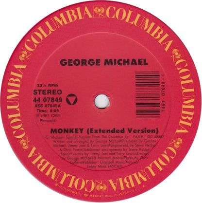 George Michael : Monkey (12")