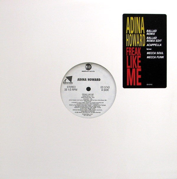 Adina Howard : Freak Like Me (12", Promo)