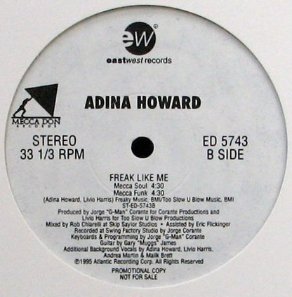 Adina Howard : Freak Like Me (12", Promo)