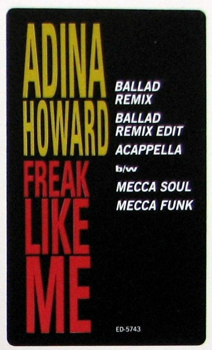 Adina Howard : Freak Like Me (12", Promo)