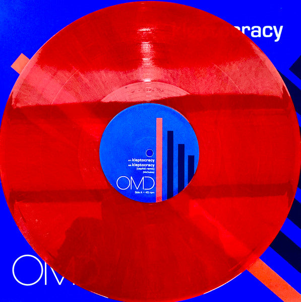 OMD* : Kleptocracy (12", Single, Ltd, Red)