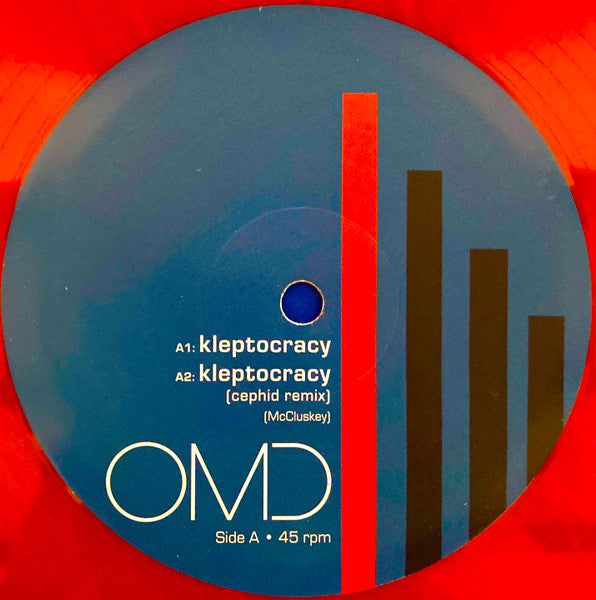 OMD* : Kleptocracy (12", Single, Ltd, Red)