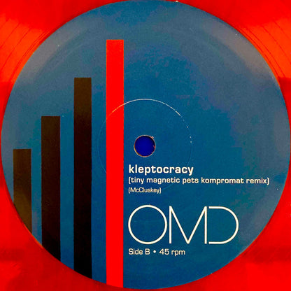 OMD* : Kleptocracy (12", Single, Ltd, Red)