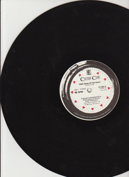 Culture Club : Time (Clock Of The Heart) (12", Single, Ltd, Pos)