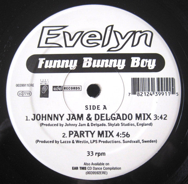 Evelyn : Funny Bunny Boy (12")