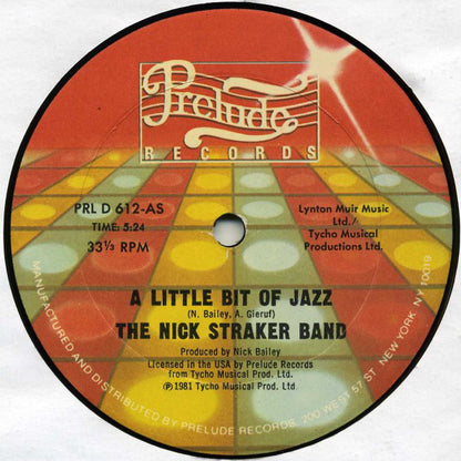 The Nick Straker Band* : A Little Bit Of Jazz (12")