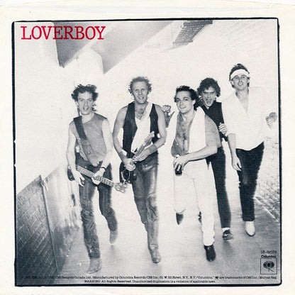 Loverboy : Working For The Weekend (7", Single, Styrene)