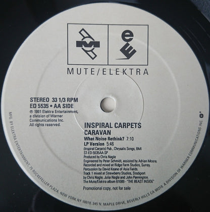 Inspiral Carpets : Caravan (12", Promo)