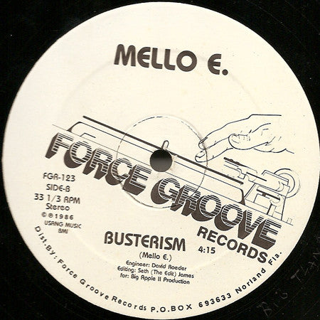Mello E. : Busterism (12", Bla)