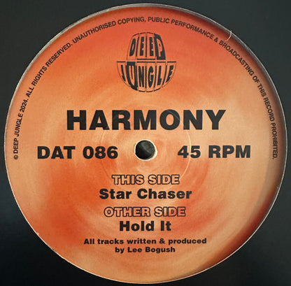 Harmony* : Hold It / Star Chaser (12")