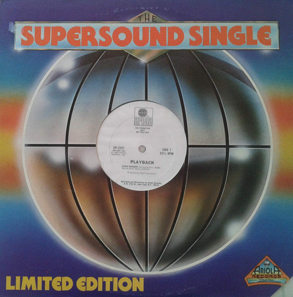 Playback : Space Invaders (12", Promo)