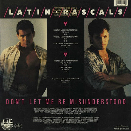 Latin Rascals* : Don't Let Me Be Misunderstood (12")
