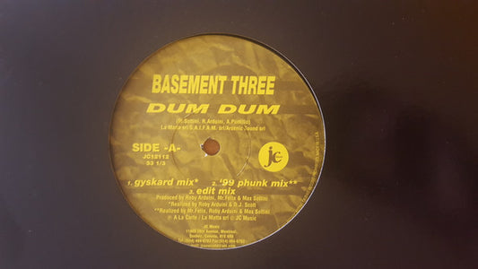 Basement Three / Swift (2) : Dum Dum / Feel Good (12")