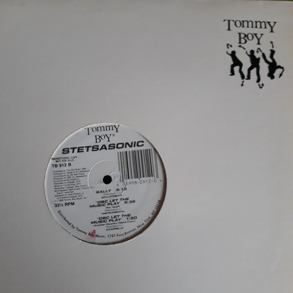 Stetsasonic : Sally / DBC Let The Music Play (12", Promo)