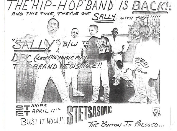 Stetsasonic : Sally / DBC Let The Music Play (12", Promo)
