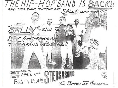 Stetsasonic : Sally / DBC Let The Music Play (12", Promo)