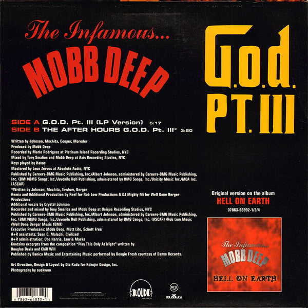 Mobb Deep : G.o.d. Pt. III (12")