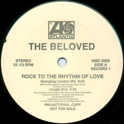 The Beloved : Rock To The Rhythm Of Love (2x12", Single, Promo)