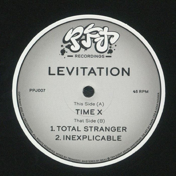 Levitation (14) : Time X (12", EP)
