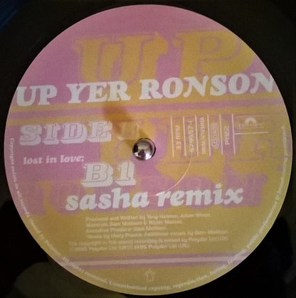 Up Yer Ronson : Lost In Love (12")