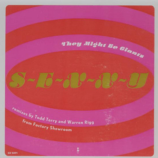 They Might Be Giants : S-E-X-X-Y (12", Maxi, Promo)