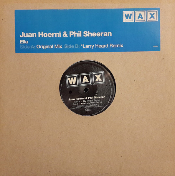 Juan Hoerni & Phil Sheeran : Ella (12")