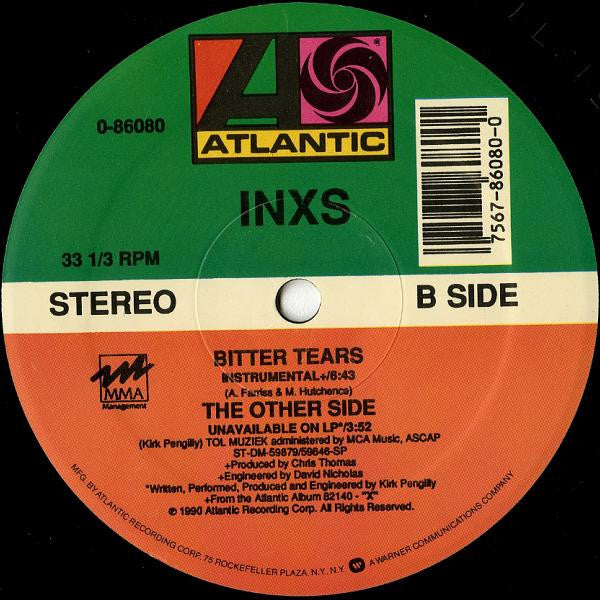 INXS : Bitter Tears (12")