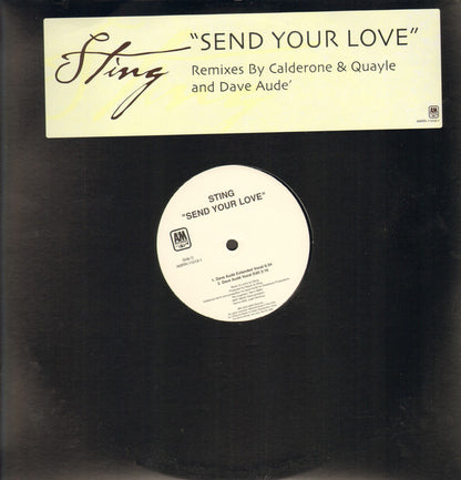 Sting : Send Your Love (2x12", Promo)