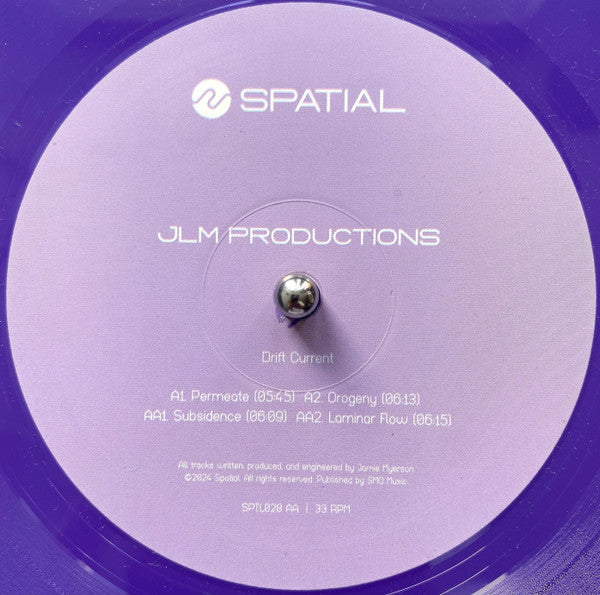 JLM Productions : Drift Current (12", EP, Pur)