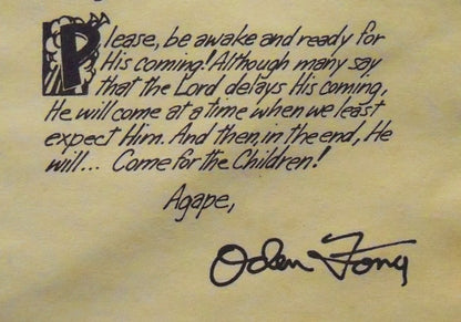 Oden Fong : Come For The Children (LP, Album)