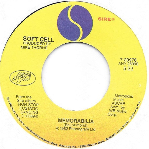 Soft Cell : What! (7", Single)