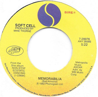 Soft Cell : What! (7", Single)