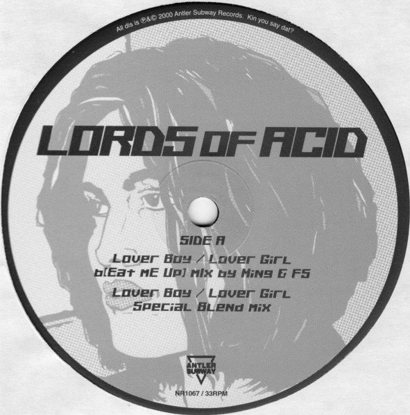 Lords Of Acid : Lover Boy / Lover Girl (12")