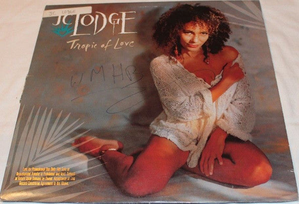 JC Lodge : Tropic Of Love (LP, Album, Promo)