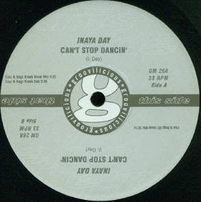 Inaya Day : Can't Stop Dancin' (2x12", Single)