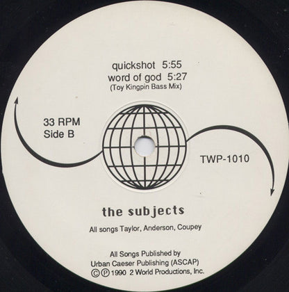 The Subjects : Word Of God (12")