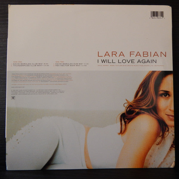 Lara Fabian : I Will Love Again (12", Maxi)