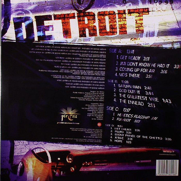Various : Enjoy Detroit (2xLP, Comp)