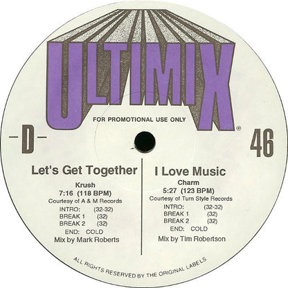 Various : Ultimix 46 (3x12", Comp, Promo)