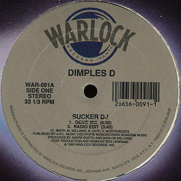 Dimples D : Sucker DJ (12")