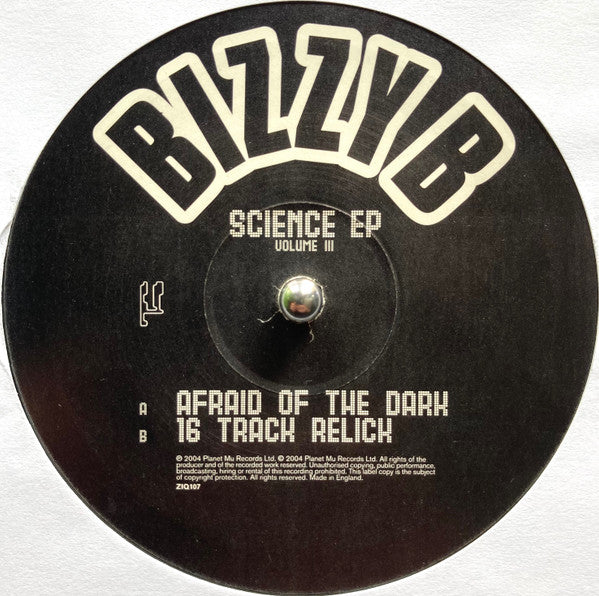 Bizzy B : Science EP - Volume III (2x10", EP)
