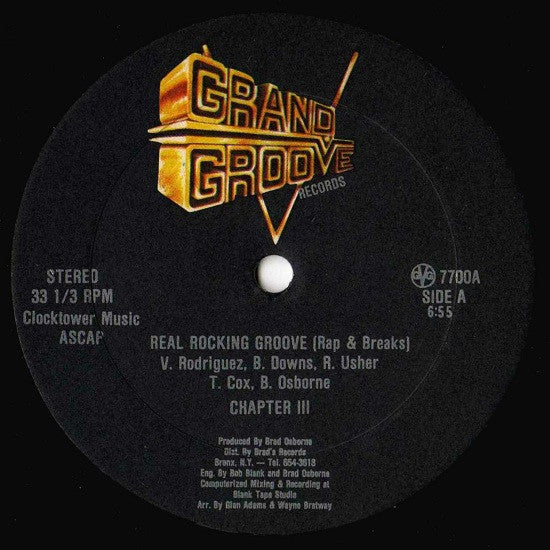 Chapter III / Grand Groove Bunch : Real Rocking Groove (Rap & Breaks) (12")