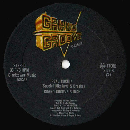 Chapter III / Grand Groove Bunch : Real Rocking Groove (Rap & Breaks) (12")