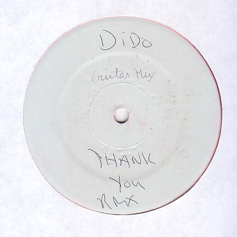 Dido : Thank You (12", Unofficial, W/Lbl)