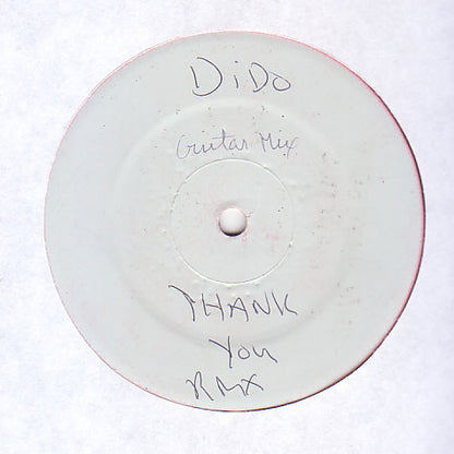 Dido : Thank You (12", Unofficial, W/Lbl)