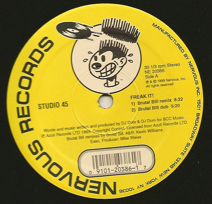 Studio 45 : Freak It! (12")
